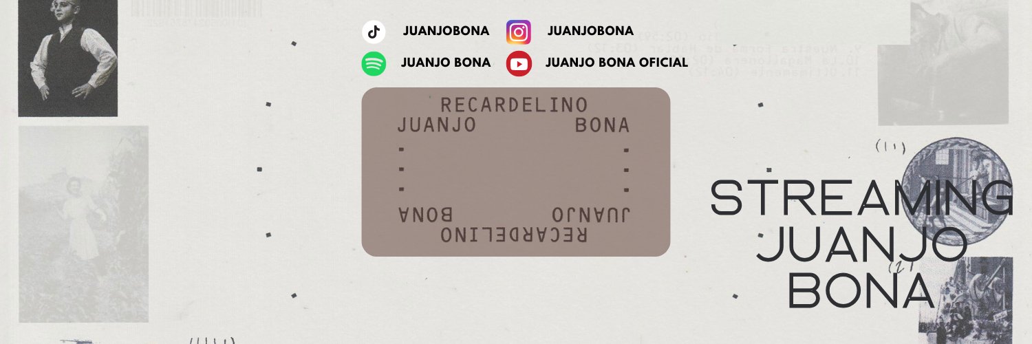 streaming juanjo bona 📜 banner