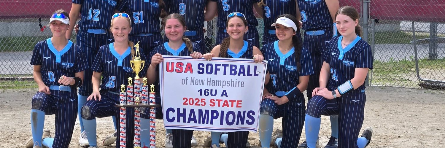 New Hampshire Riptide Softball banner