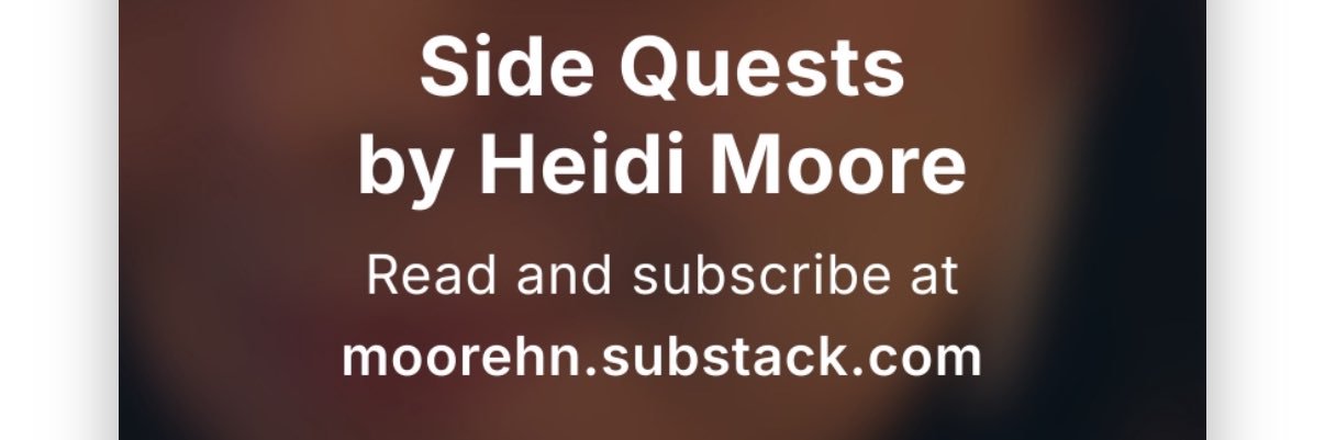 Heidi N. Moore's banner