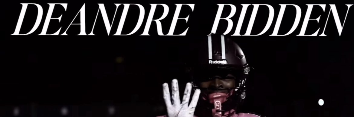 DEANDRE BIDDEN HARPER WOODS HS C’28 ATH banner
