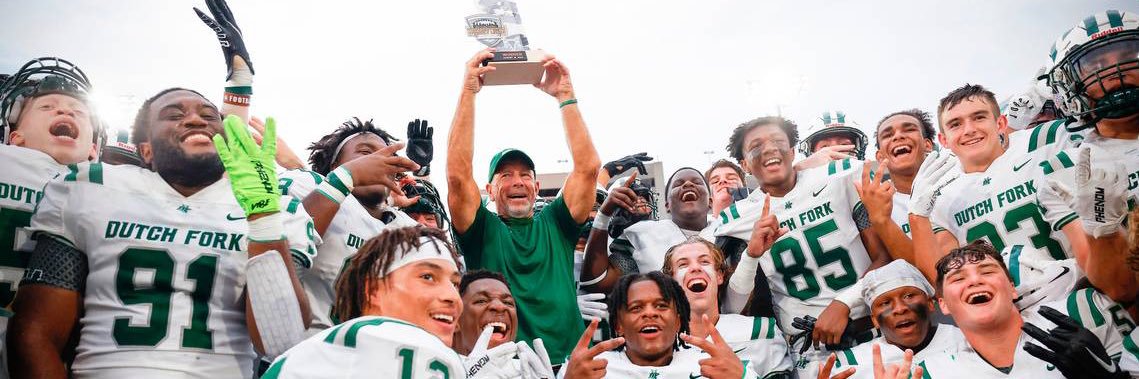 Dutch Fork Football's banner