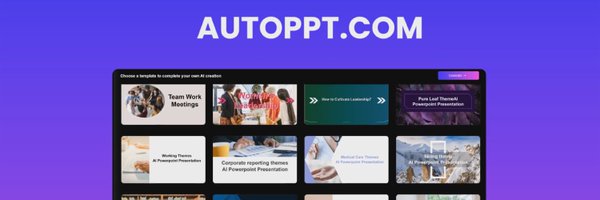 AutoPPT Profile Banner
