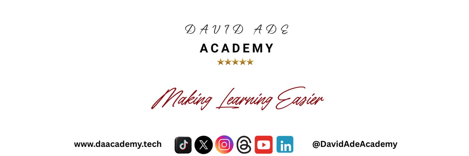 David Ade Academy's banner