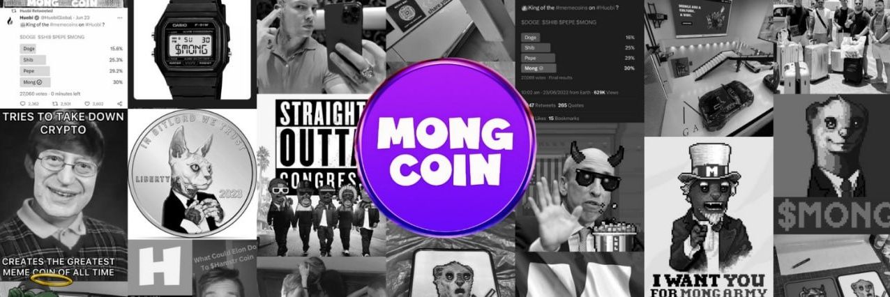 Mong Coin SOL banner