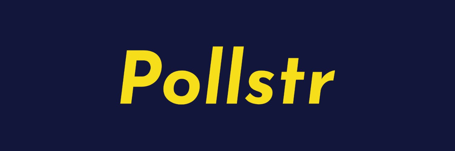 Pollstr banner