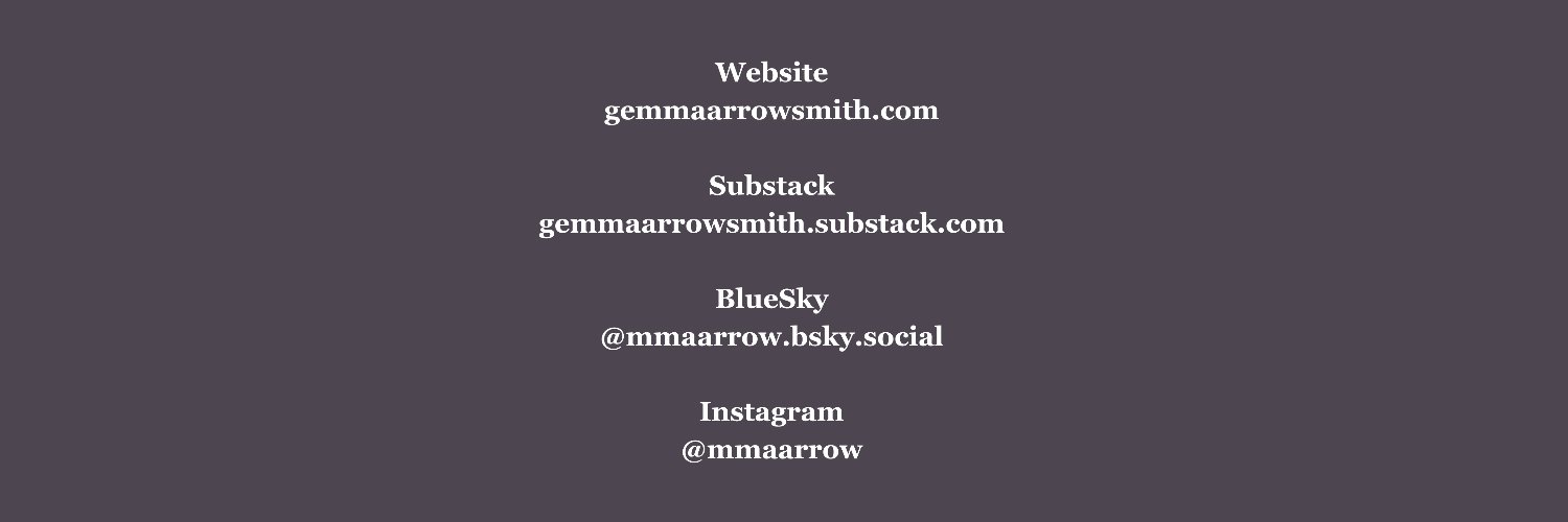 Gemma Arrowsmith banner