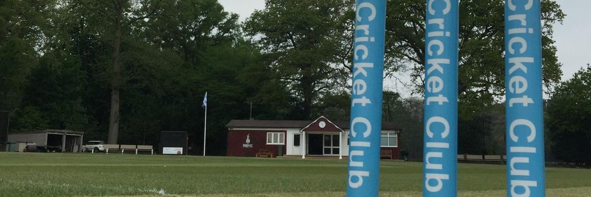 Bagshot Cricket Club banner