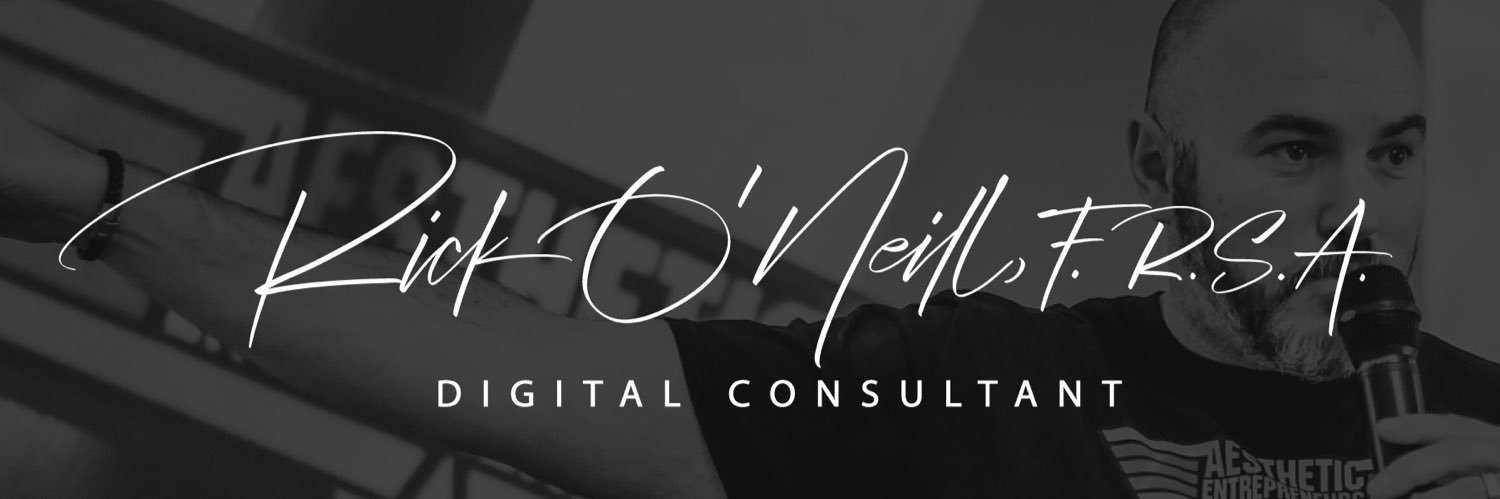 Rick O'Neill, FRSA banner