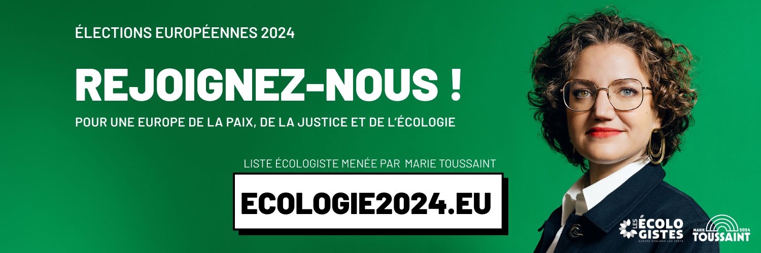Les Écologistes - EELV Profile Banner