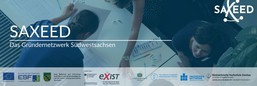 Gründungsnetzwerk SAXEED banner