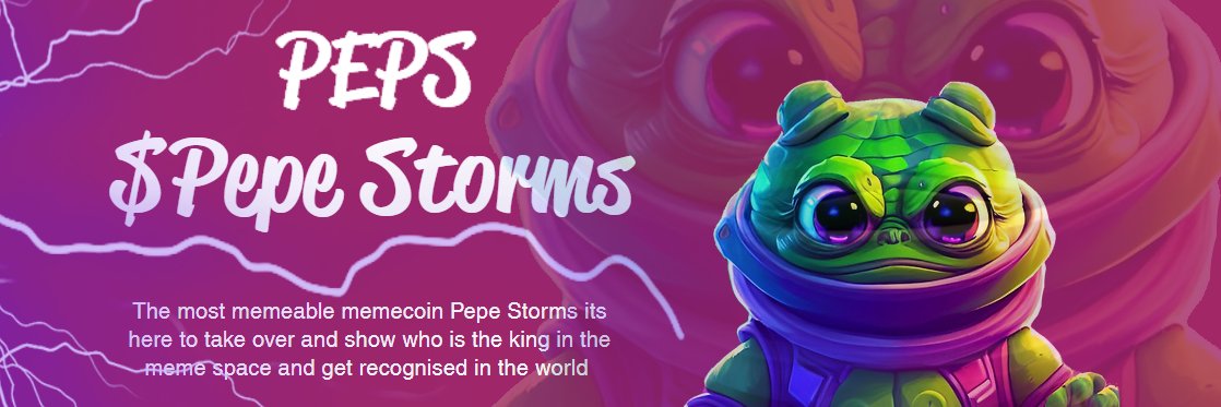 Pepestorms banner