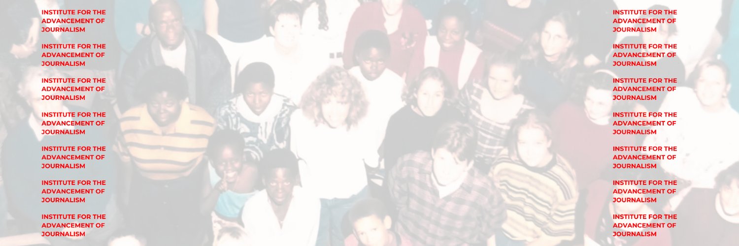 IAJ_Institute for the Advancement of Journalism banner