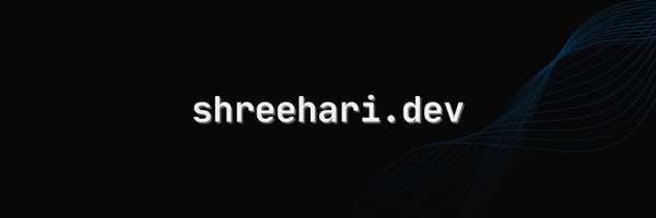 06_Shreehari Profile Banner