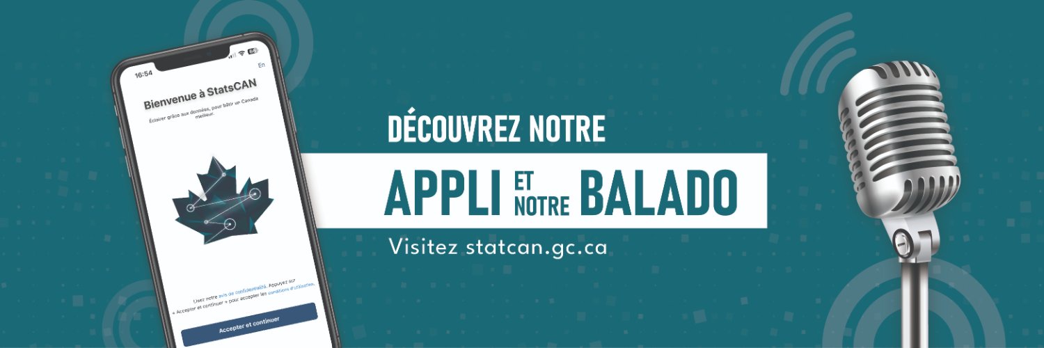 Statistique Canada's banner
