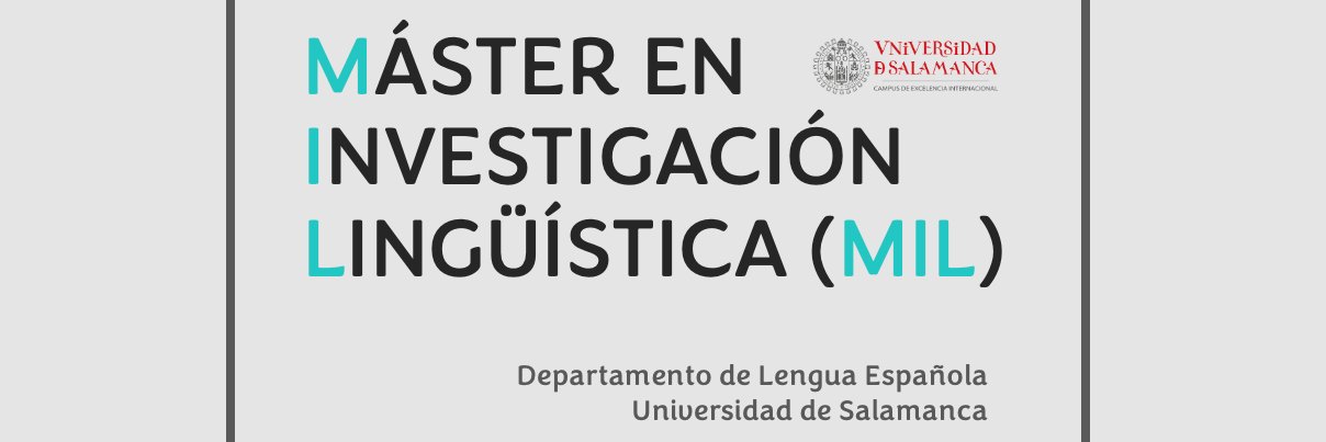 Máster en Investigación Lingüística banner