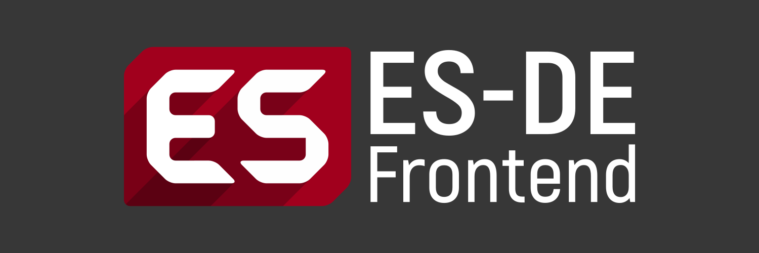 ES-DE Frontend's banner