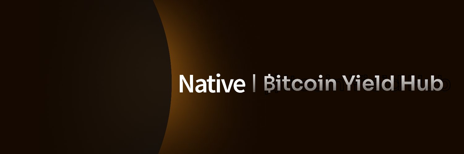 Native | Bitcoin Yield Hub🐝 「🦑」's banner