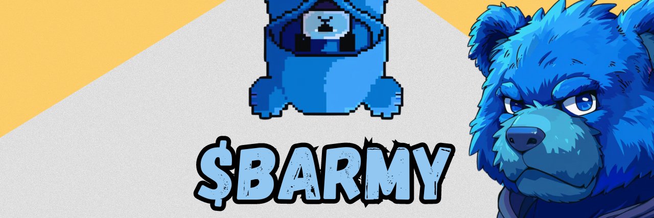 BARMY ON BASE | $BARMY banner