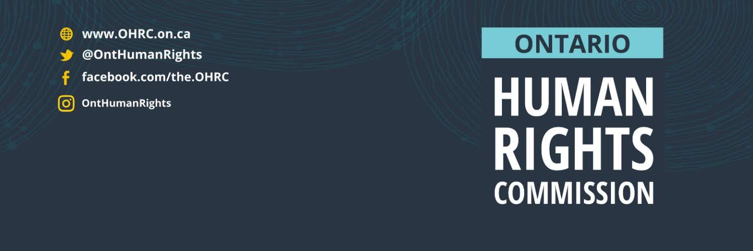 The OHRC banner