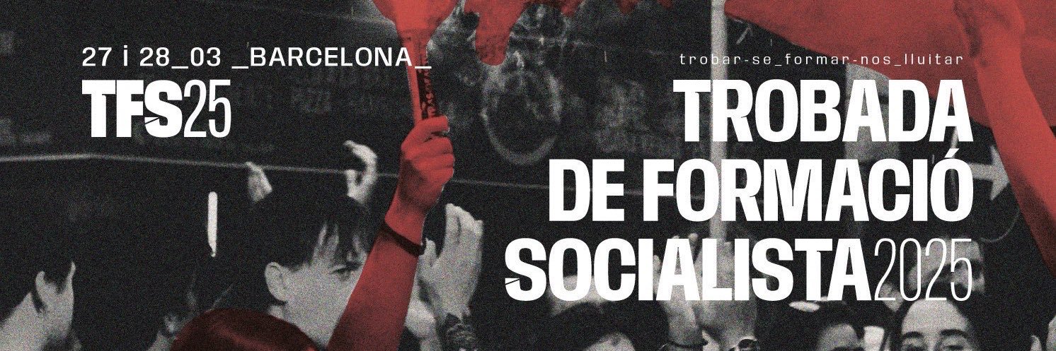 Trobada de Formació Socialista #TFS25 banner