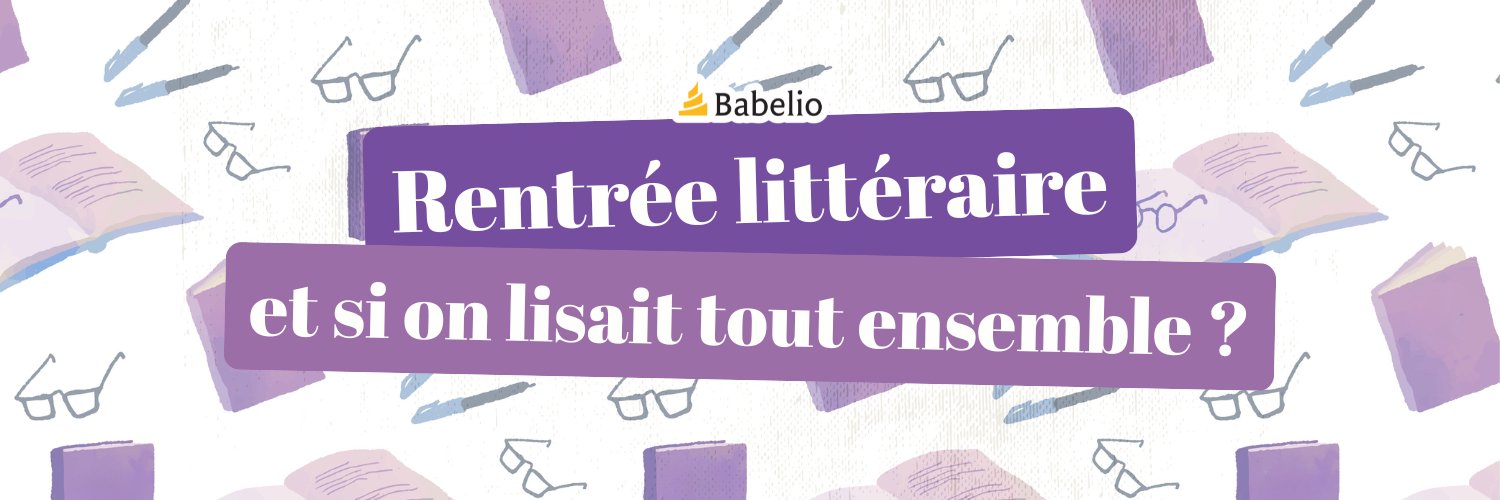 Babelio's profile banner image