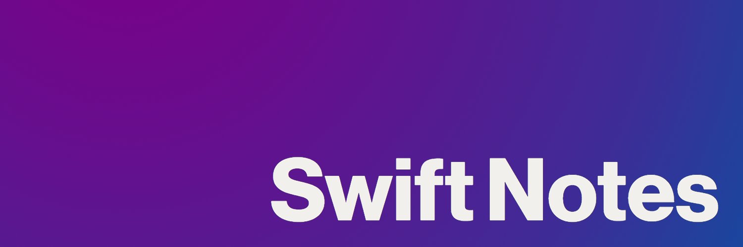 SwiftNotes13's profile banner image