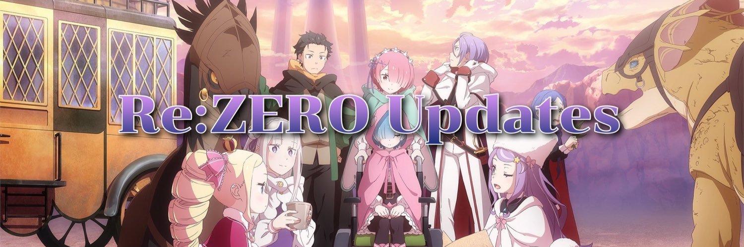 Re:ZERO Updates banner