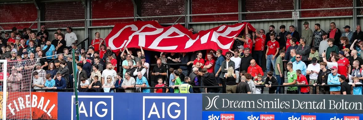 The GRE Fan Group banner