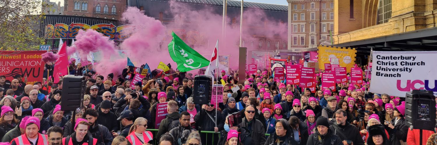UCU's banner