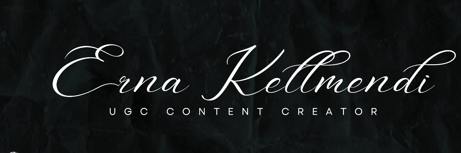 Erna I UGC Creator banner