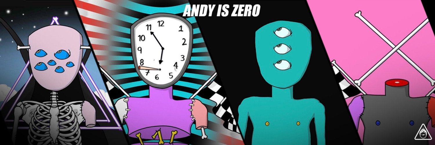 Andy is Zero banner