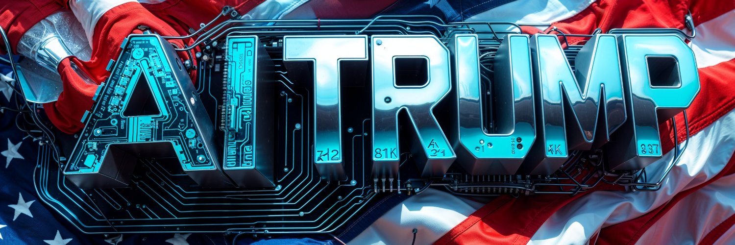 AI Trump banner