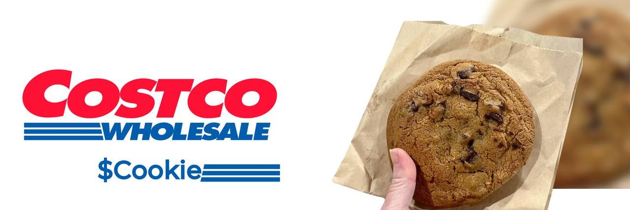 Costco Double Chocolate Chunk Cookie banner