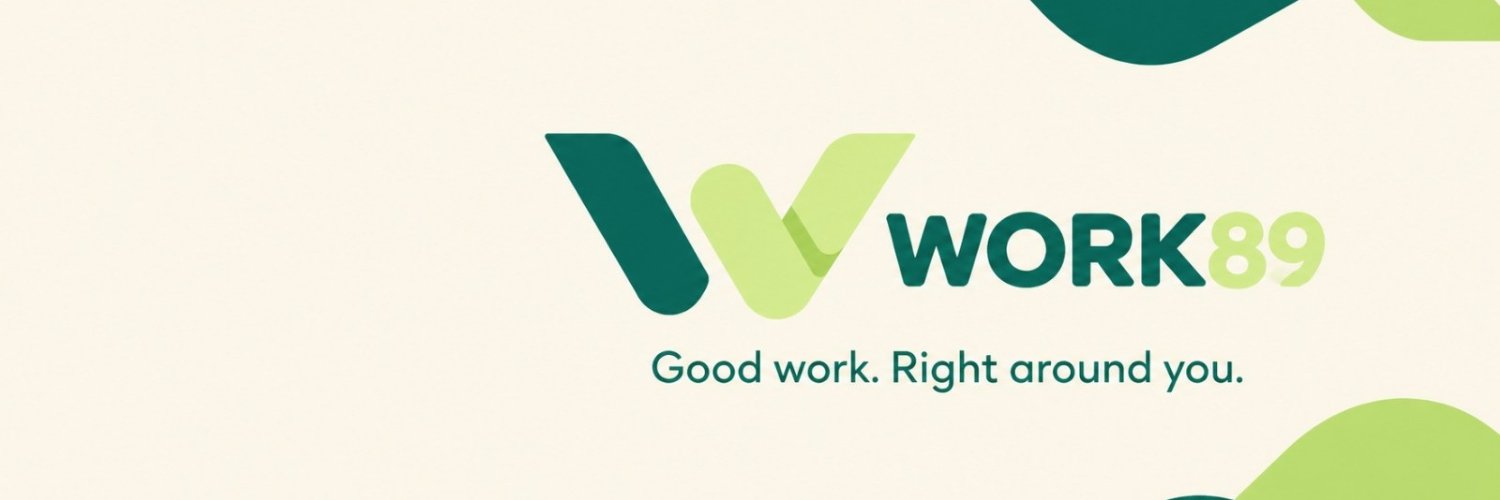 Work89App's profile banner image
