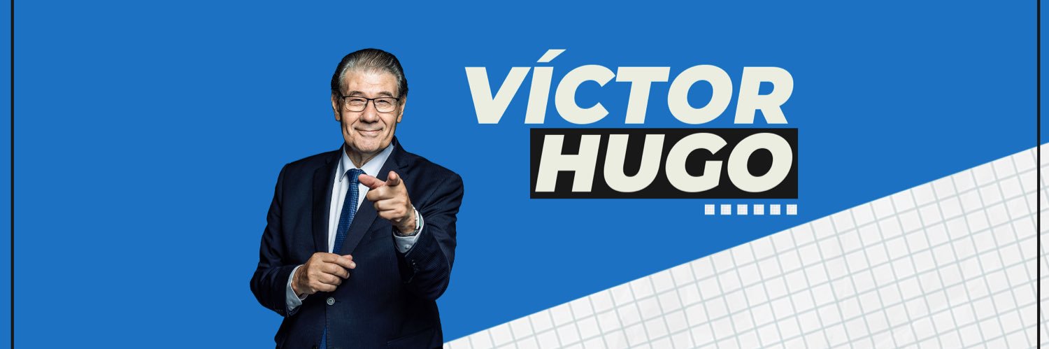 Víctor Hugo Morales's banner