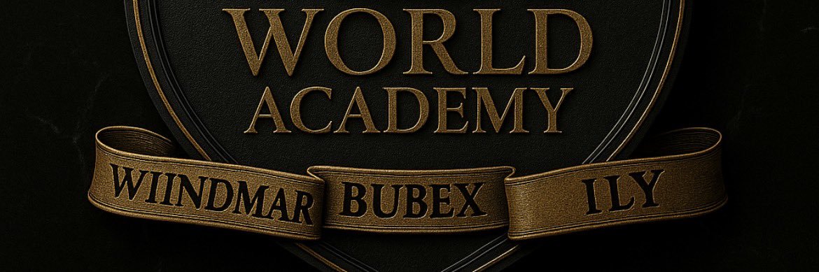 World Academy banner