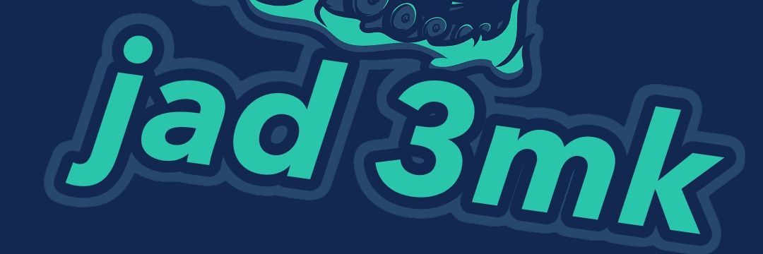 Twitter banner for @jad3mk