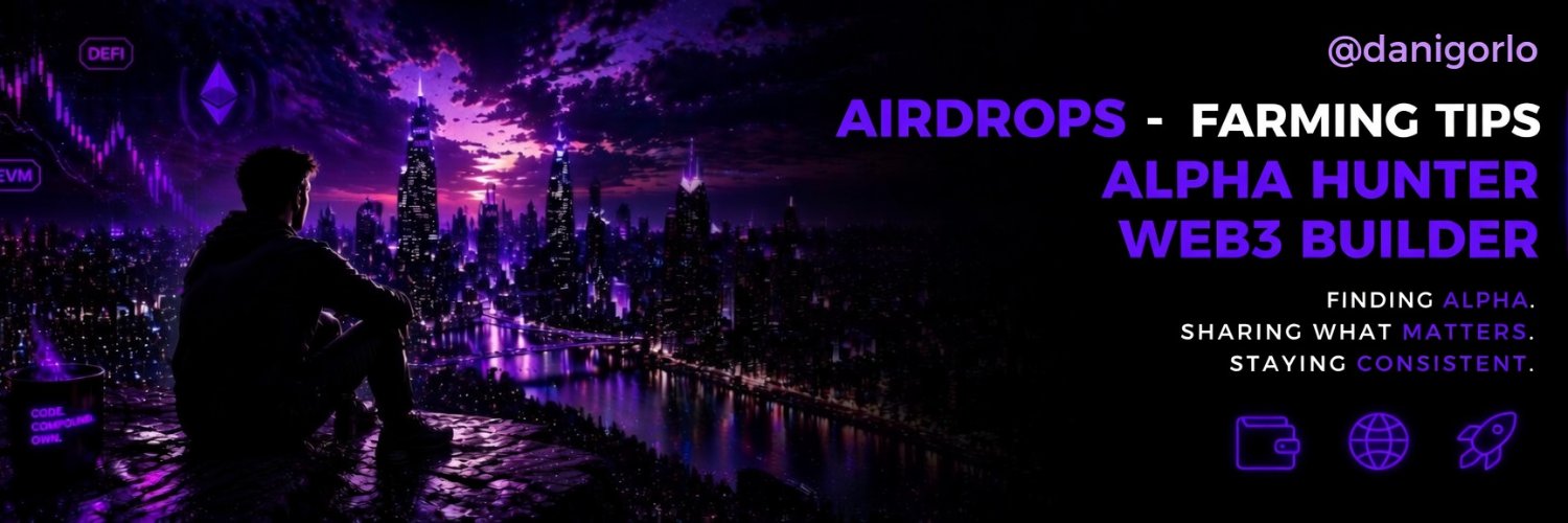 Danigorlo 🪂🟦 Web3 Alpha banner