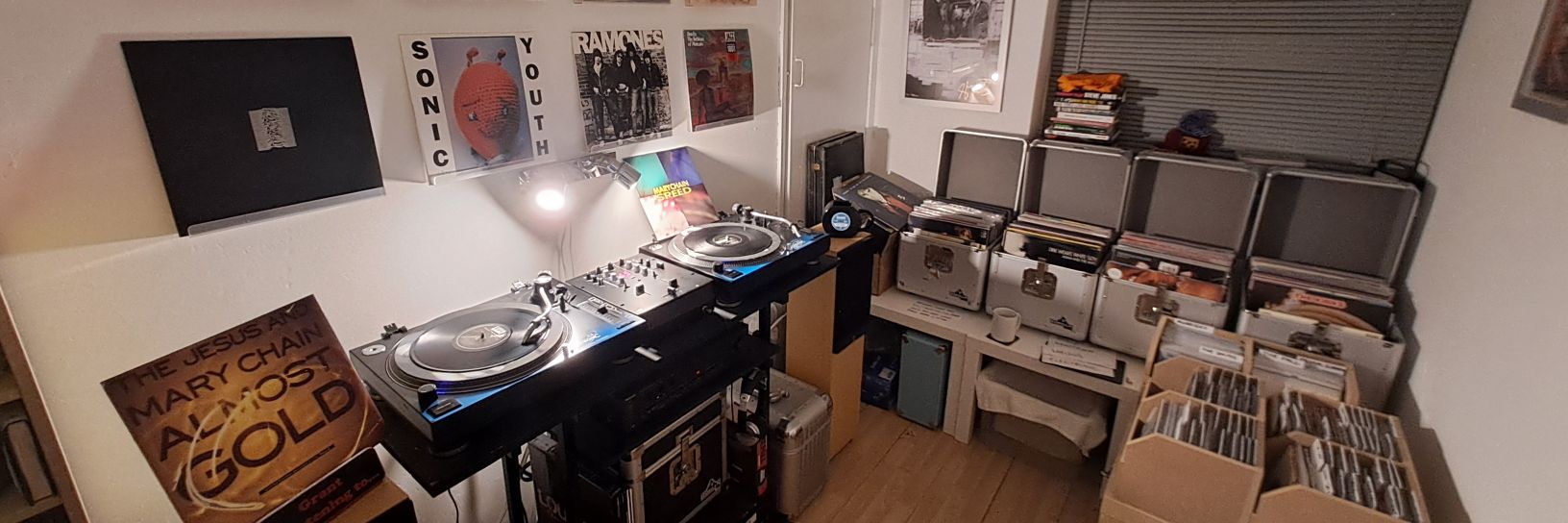 The House of Vinyl's banner