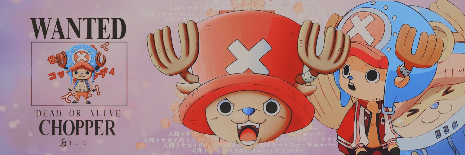 ᅟ. ،̲،̲ 🦌 ﹔トニートニー・𝒞𝐻̲𝑶̲𝐏̲𝐏𝐄𝐑 banner