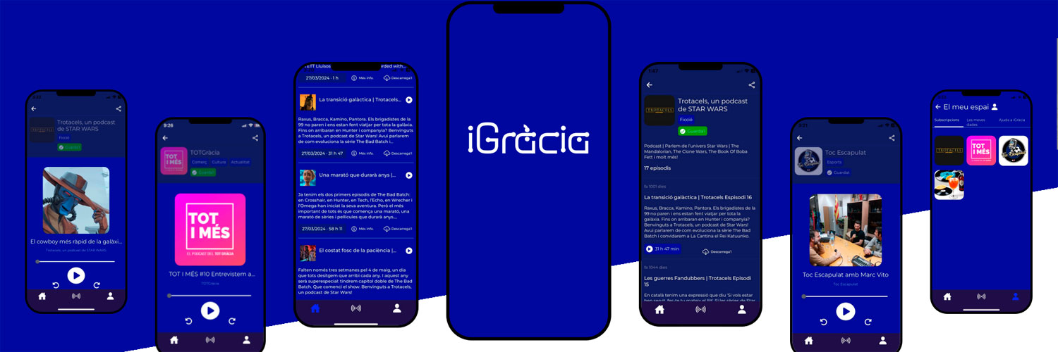 Plataforma comunicativa iGràcia banner