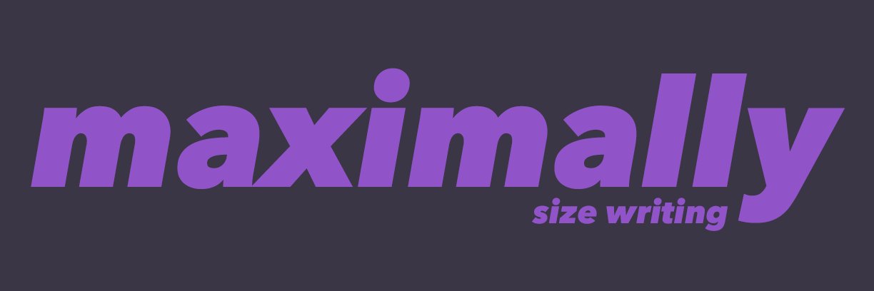 maximally banner