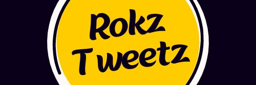 RokzzTweetz's profile banner image