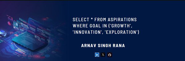 ArnavVortex Profile Banner