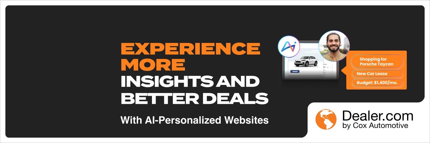 Dealer.com by Cox Automotive banner