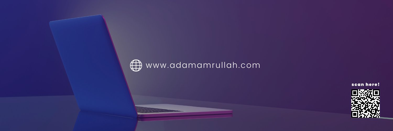 Adam Amrullah banner