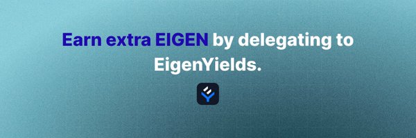 EigenYields Profile Banner