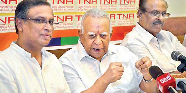 M A Sumanthiran banner