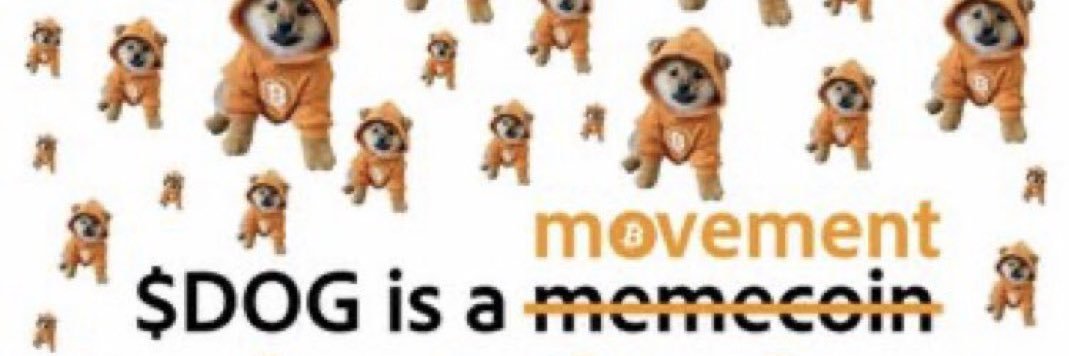 ₿ertzRob 🧡 $DOG 🧡 banner