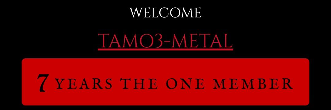 TAMO3-METAL banner